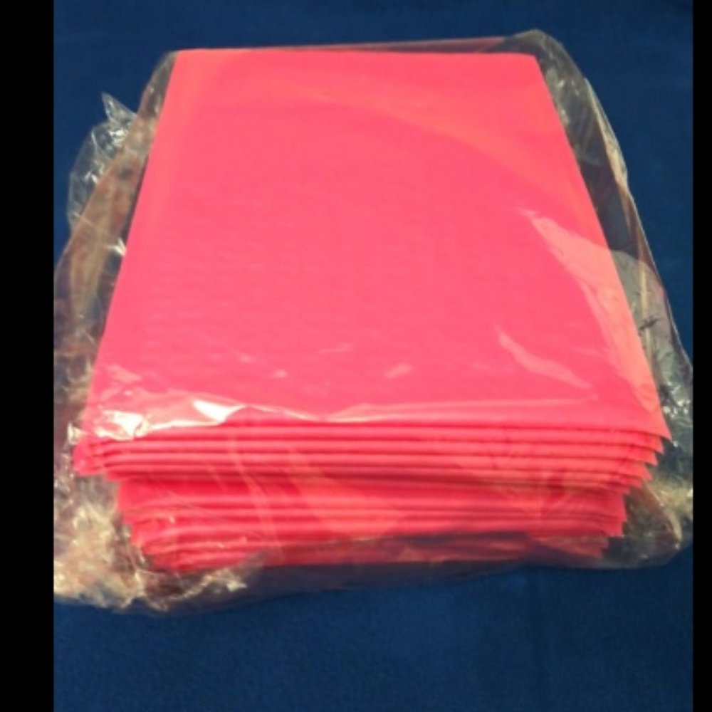 25 - #0 Pink Poly Bubble Mailers 6.25 x 9.25"